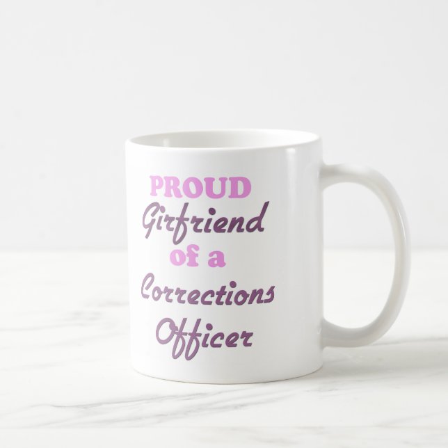 Mug Amie fière d'un dirigeant de corrections (Droite)