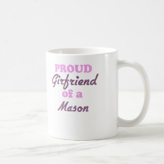 Mug Amie fière d'un maçon