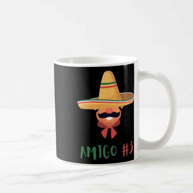 Mug Amigo mexicain amusant #3 Groupe correspondant do- (Droite)