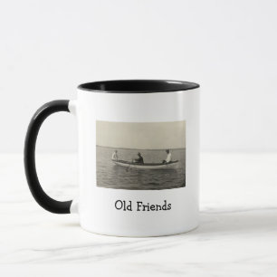 Mug Amis anciens bateau photo antique café 