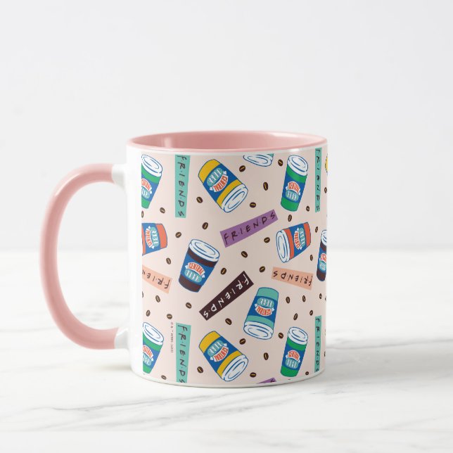 Mug AMIS™ | Central Perk Vibrant Motif café (Gauche)