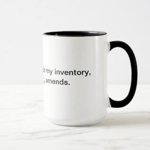 Mug Amis de Bill W. : Inventaire