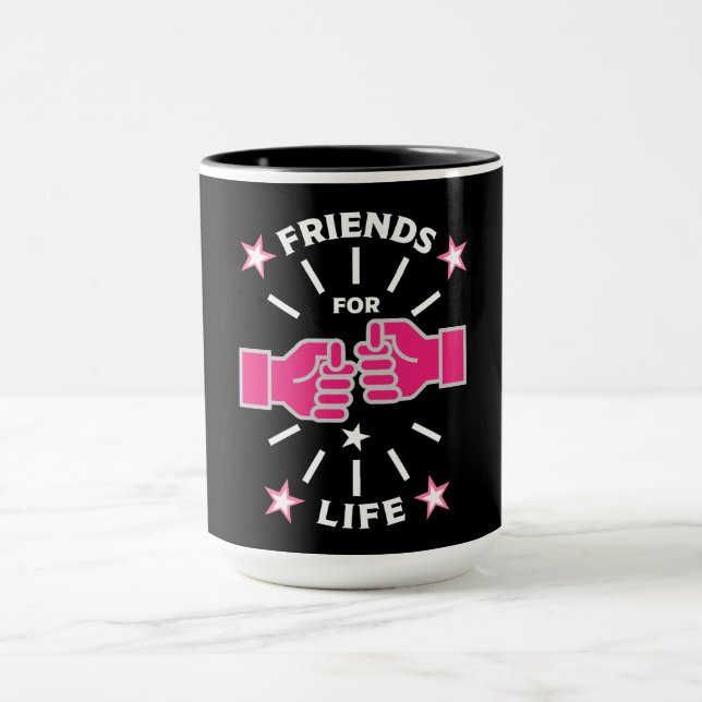Mug Amis De La Vie (Centre)
