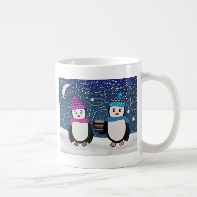 Mug Amis de pingouin (Droite)