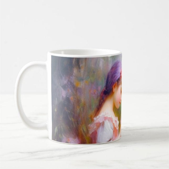Mug Amis et fleurs (Gauche)