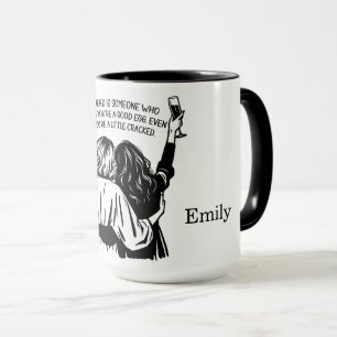 Mug Amis fissurés personnalisés