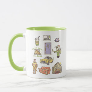 Mug AMIS™   Graphique d'icônes de dessin