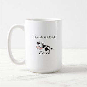 Mug Amis pas de nourriture - Vaches