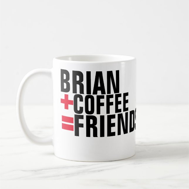 Mug amis personnalisés (Gauche)