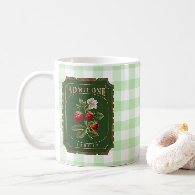 Mug Amit one -fraise (Avec donut)