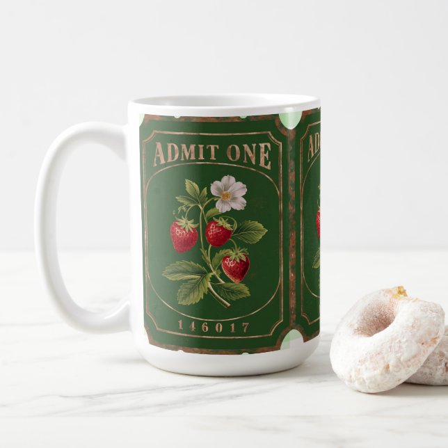 Mug Amit one -fraise (Avec donut)