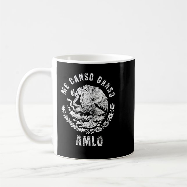 Mug AMLO Andres Manuel Lopez Obrador Presidente De Mex (Gauche)