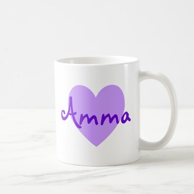 Mug Amma en violet (Droite)