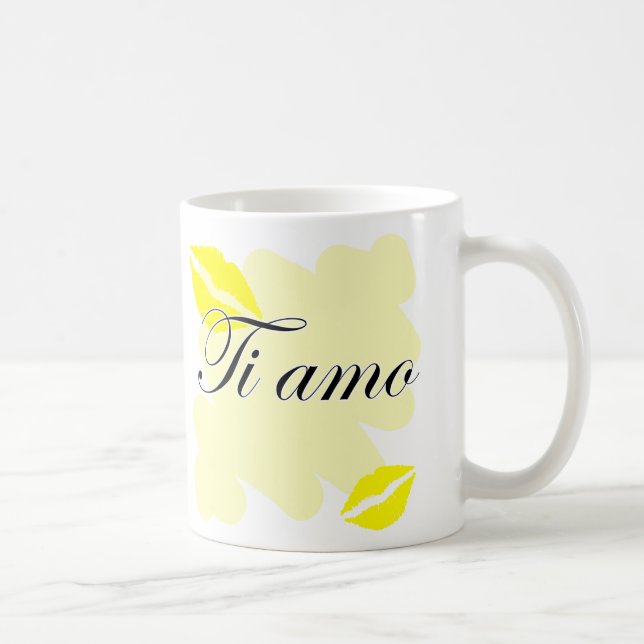 Mug AMO de Ti - Italien je t'aime (Droite)