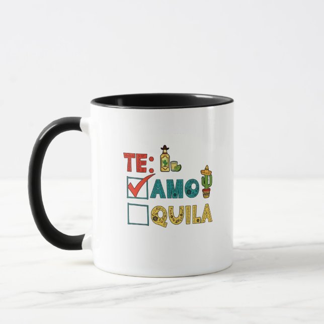 Mug Amo Tequila Cinco De Mayo Drôle (Gauche)