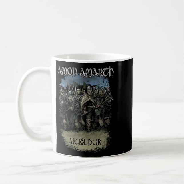 Mug Amon Amarth Vintage Look Fan Gift (Gauche)