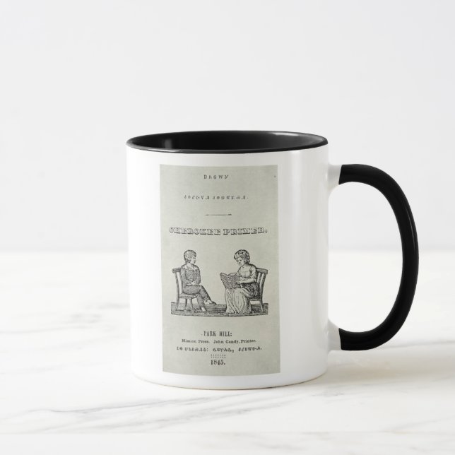 Mug Amorce cherokee, 1845 (gravure) (Droite)