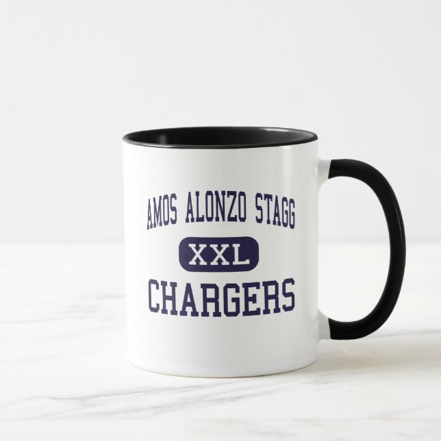 Mug AMOs Alonzo Stagg - chargeurs - haut - collines de (Droite)