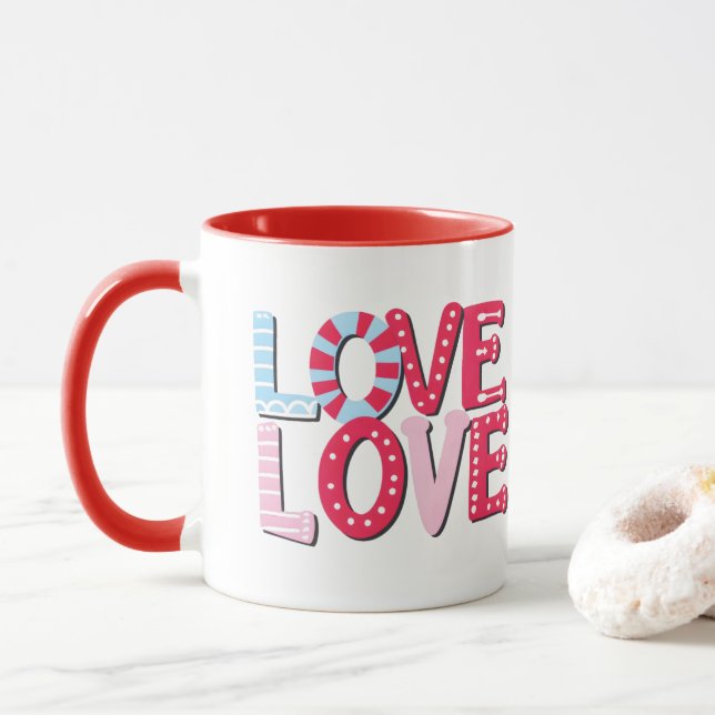 Mug Amour (Avec donut)