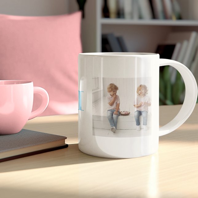 Mug Amour à Gigi | Collage de deux photos (Créateur téléchargé)