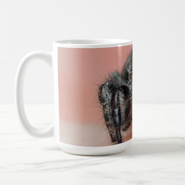 Mug Amour à huit pattes : Jumper Spider Merch (Gauche)