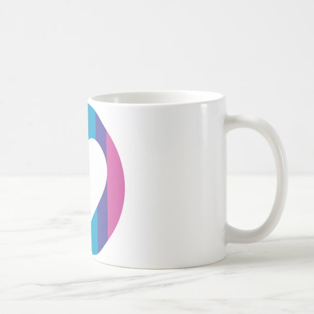 Mug amour arc en ciel (Droite)