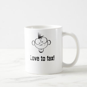 Mug Amour au fax !