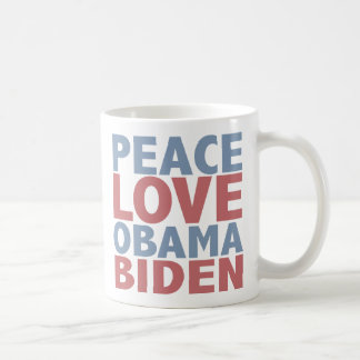 Mug Amour Barack Obama Joe Biden de paix