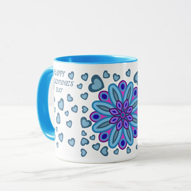 MUG AMOUR CADEAU VALENTINE FEMME MARI BOYFRIEND (Devant gauche)