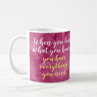Mug Amour ce qui vous avez le Gratefulness de