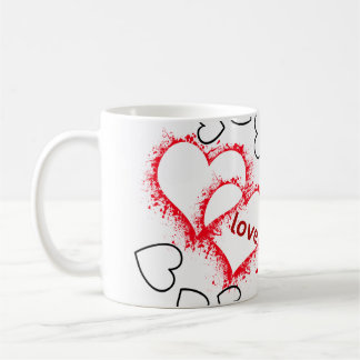Mug amour coeur muet
