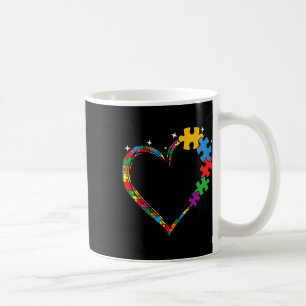 Mug Amour Coeur Puzzle Pièce Hommes Femmes Enfants Aut