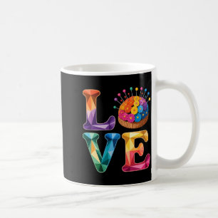Mug Amour Couture Broderie N Coussin Arc-en-ciel Créat