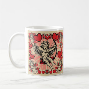 Mug amour cupide vintage