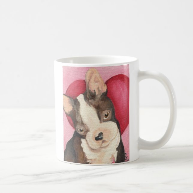 Mug Amour de Boston Terrier (Droite)