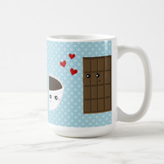 Mug Amour de café et de chocolat