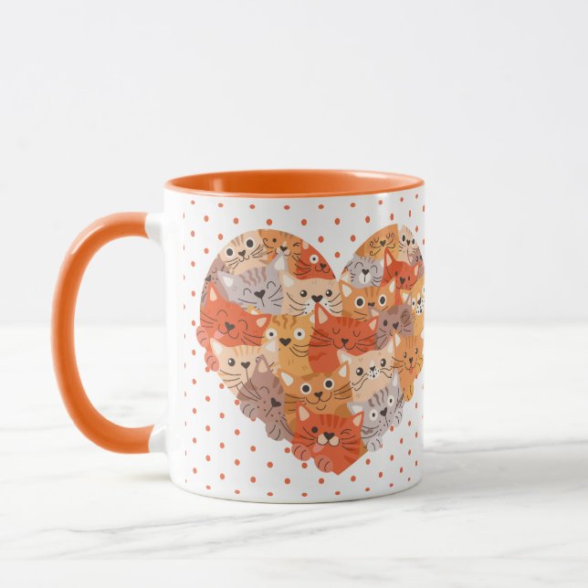 Mug Amour de chat (Gauche)