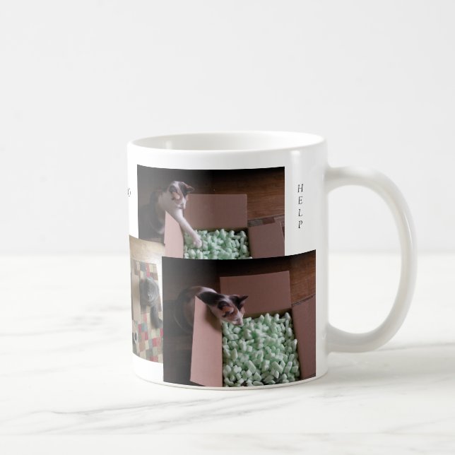 Mug Amour de chats à aider à attaquer (Droite)