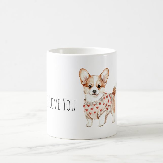 Mug Amour de chien à la crème sucrée (Centre)