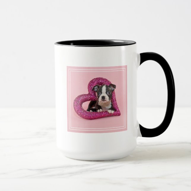 Mug Amour de chiot des images | de Getty (Droite)