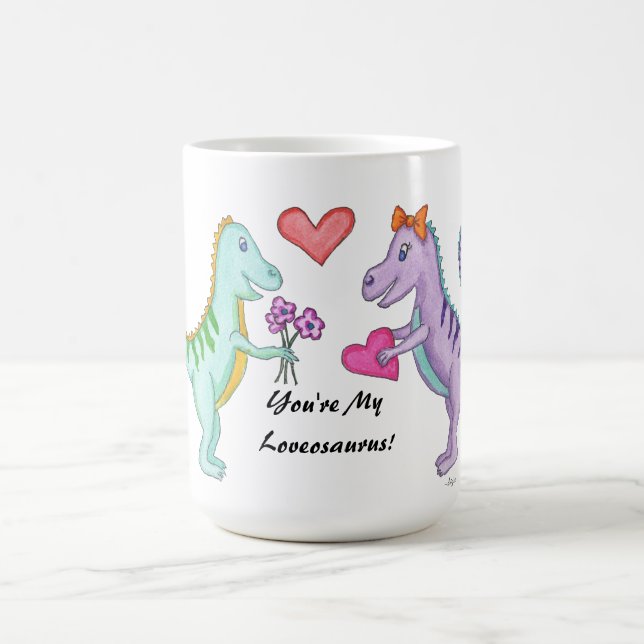 Mug Amour de dinosaures (Centre)