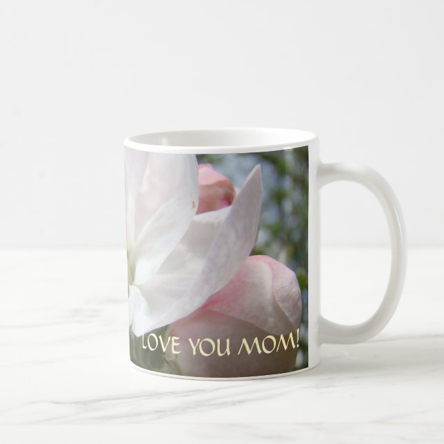 Mug Amour de fleurs d'Apple de MAMAN de CADEAUX de (Droite)
