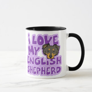 Mug Amour de Kawaii I mon berger anglais