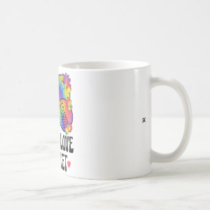 Mug Amour de la paix Cricket Amateur Vêtement Hippie 6
