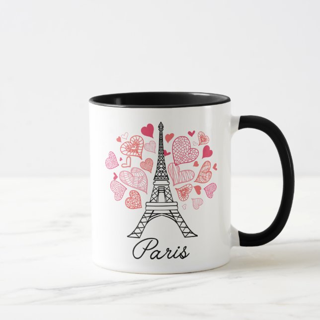 Mug Amour de Paris, France (Droite)