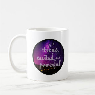 Mug amour de soi positif vibe mots de motivation