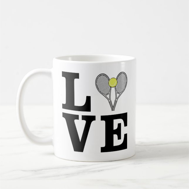 Mug Amour de Tennis (Gauche)