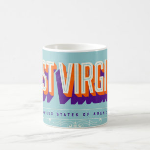 Mug AMOUR de Virginie-Occidentale États-Unis