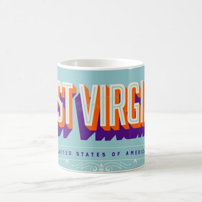 Mug AMOUR de Virginie-Occidentale  États-Unis (Centre)