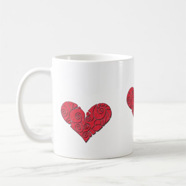 Mug Amour des coeurs (Gauche)